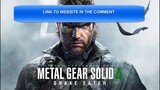 HOW TO FREE DOWNLOAD AND INSTALL Metal Gear Solid Snake Eater for PC