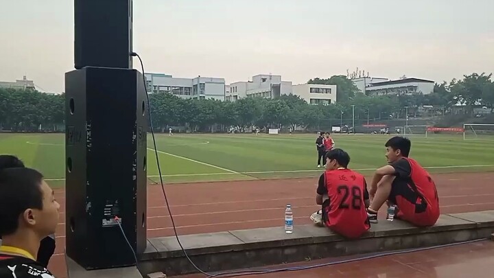 A Little Tune About Throwing Tiles Appears at the Sports Meet