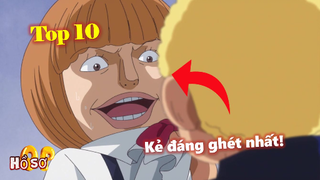 Top 10 nhân vật bị ghét nhất One Piece