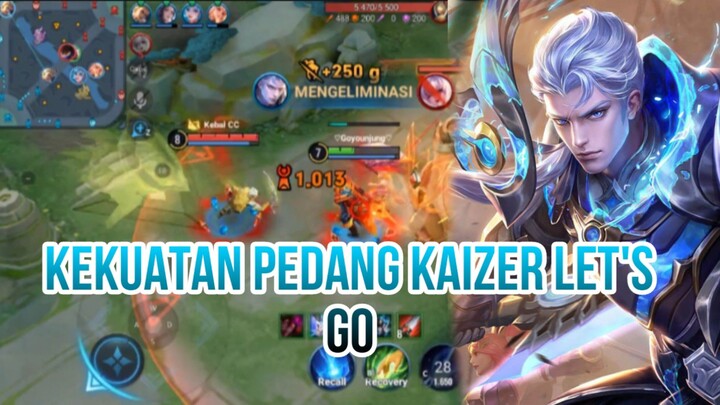 KEKUATAN PEDANG KAIZER LET'S GO