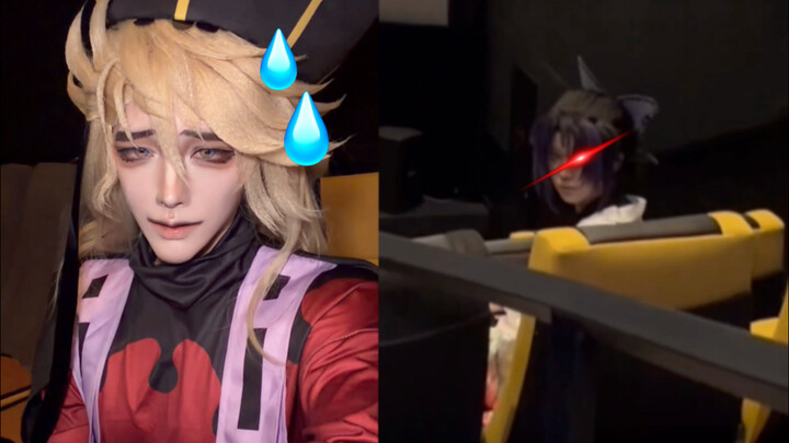 Jangan pernah keluar cosplay untuk menonton sesi tengah malam Kimetsu, sangat menakutkan