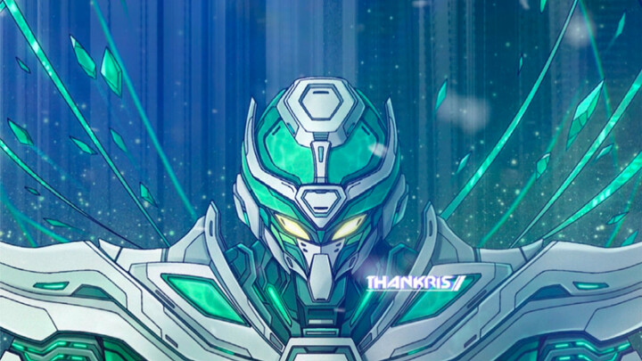 [Jojo King’s Green Mecha Second Design] Comes with a wonderful color change, sapphire ice flowers ha