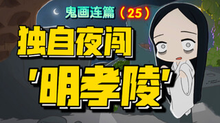 【夜闯明孝陵】真有鬼吹灯？！B站网友投稿，真实灵异经历《鬼画连篇25》奇闻故事