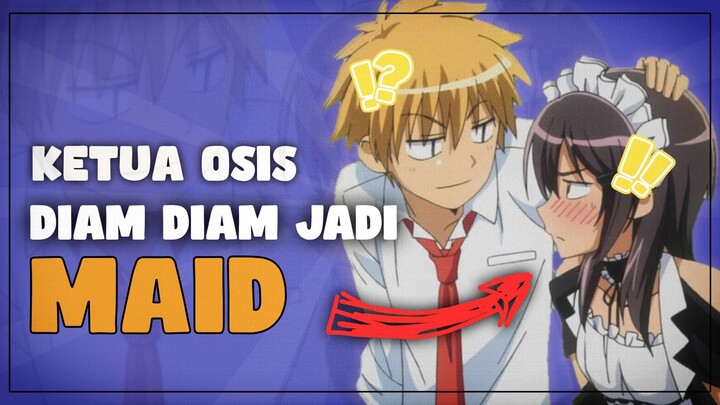tsundere kaicho ternyata pelayan di maid cafe 😭🙏🏽