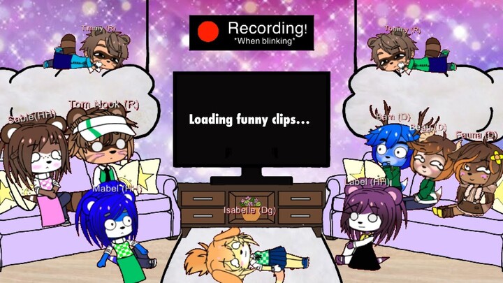 Animal Crossing NPCs react to Animal Crossing Funny Moments Ep 3