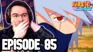 KAKASHI VS KAKUZU! | Naruto Shippuden Episode 85 REACTION | Anime Reaction