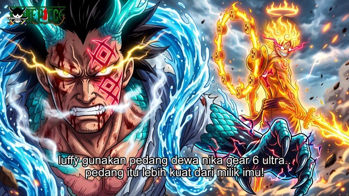 ONE PIECE TERBARU – MODE HYBRID DRAGON NGAMUK! LUFFY KELUARKAN PEDANG GEAR 6 ULTRA! HAKINYA GILA!