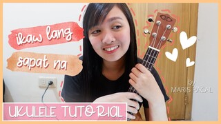 Ikaw lang sapat na by Maris Racal UKULELE TUTORIAL