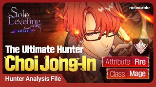 [Solo Leveling:ARISE] Hunter Analysis File: #1 Choi Jong-In