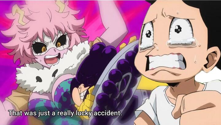 Mineta met his demise for accidentally touching a girls boobs.