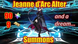 [FGO NA] Can I get one copy of J'Alter within 90 SQ? | 17 Million DL Banner