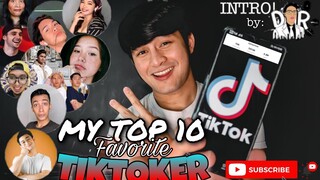 TOP 10 FAVORITE TIKTOKERS IN THE PHILIPPINES | SINONG FAV MO? | JreyVlog