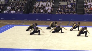 男子新体操 2019インターハイ 団体 第1位 井原高校