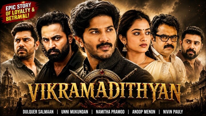 Dulquer Salman Latest Tamil HitMovie | Vikramadithyan |Namita Pramod |UnniMukundan