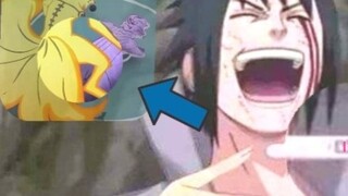 [Naruto spoof] Sasuke: Aku sudah lama tidak menjadi material (tidak baik menampar wajahnya dengan Pi