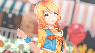 【Tata letak model】Booo! - Kagamine Rin【V+MMD】