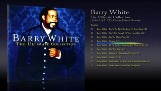 Barry White (1999) The Ultimate Collection [CD Album - French Release]