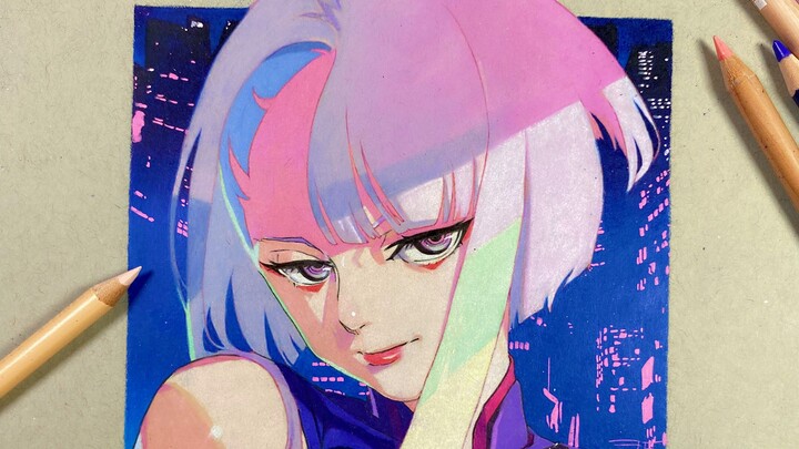 [Gambar Tangan Pensil Warna] Cyberpunk: Marginalist