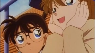 (Conan and Ai) Conan: "How old are you, Haibara?" Ai: "84 years old..." / Naughty