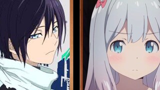 When the right background music meets the right anime opening