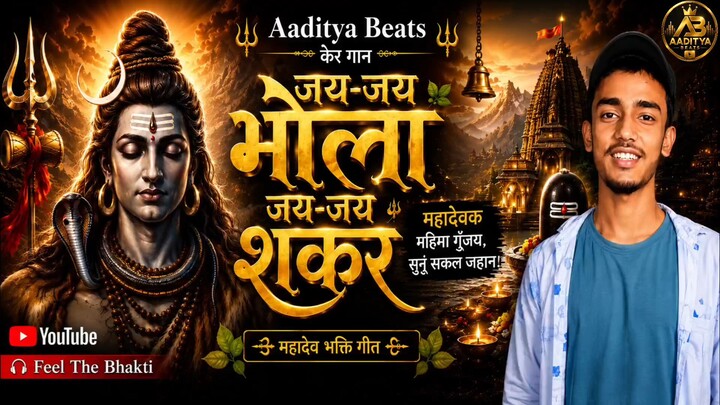 जय-जय भोला, जय-जय शंकर 🙏🔱 | महादेव भक्ति गीत | Aaditya Beats | Har Har Mahadev