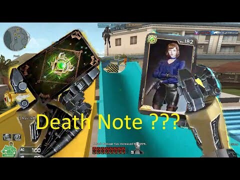 Crossfire NA ( Đột Kích Bắc Mỹ  ) 2.0 : Death Note Card - Hero Mode X - Zombie V4