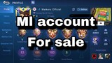 Selling My Mobile Legend Account