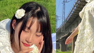 120-pound girl | How can Yu Shuxin look so sweet in the same princess dress!