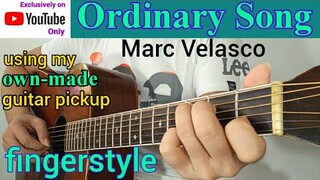 Ordinary Song Marc Velasco Fingerstyle Guitar Cover