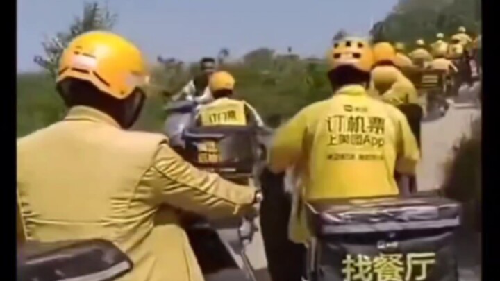 Village Chief, Huang Jun’s here!