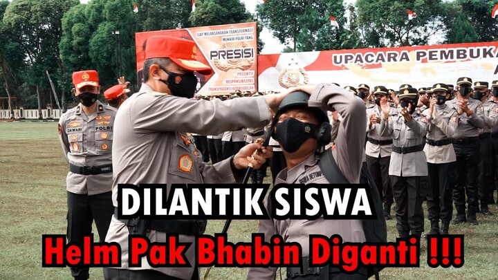 Dilantik Siswa Helm Pak Bhabin Diganti | PAK BHABIN | POLISI MOTRET SIP 51 RESIMEN S1AP