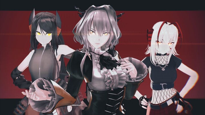 "Ark MMD / Helltaker" lồng ghép gió ảo giác thể thao / Take me!