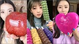 Thánh Ăn Đá Ăn Đá Lạnh Màu Sắc Hình Dạng Bất Thường Thú Vị - ASMR Ice Crunchy Eating sound#167