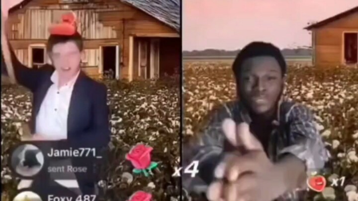 After TikTok’s return, the livestream style suddenly shifted to a nostalgic retro vibe, reenacting a
