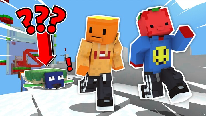 Minecraft [His speed is actually as fast as a turtle’s!?]