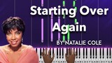 Starting Over Again by Natalie Cole piano cover + sheet music & lyrics