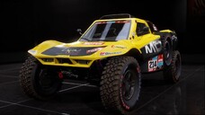 Car MD Optimus Evo in Dakar Desert Rally. MD rallye sport