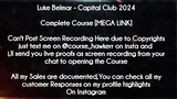Luke Belmar course  - Capital Club 2024 download