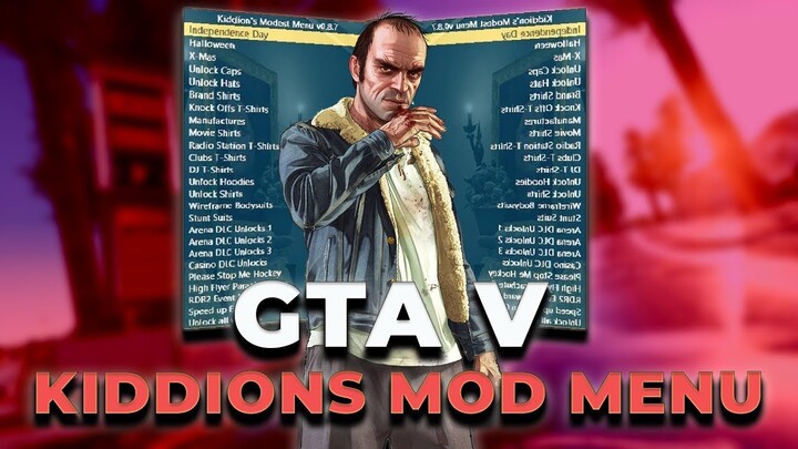 [🏆New] GTA 5 MOD MENU KIDDIONS MODEST MENU