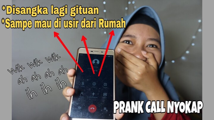 Prank CALL Nyokap pake lagu Wik Wik Wik, Ah Ah Ah Malah disangka Lagi Gituan (ML)