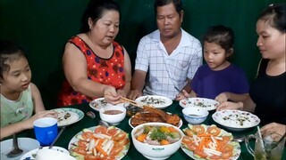 Cơm Tấm Sườn Muối Sả Canh Hầm Ngũ Sắc Cả Nhà Đều Khen| TKQ & Family T480