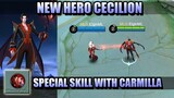 A NEW LATE GAME MONSTER? - CECILION NEW HERO IN MOBILE LEGENDS