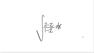 integral ∫(2-x)/(1-x) dx