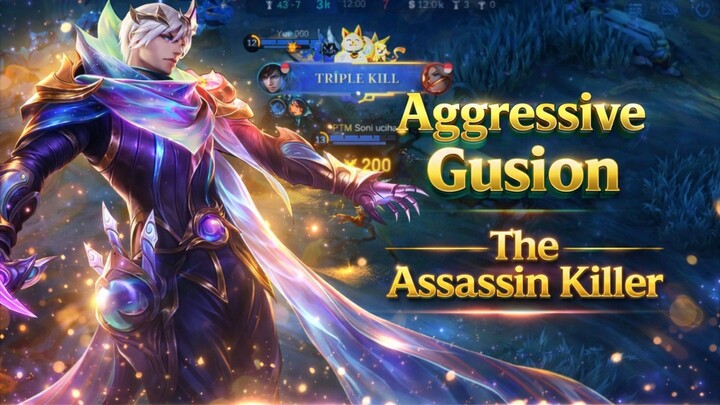 Gusion, si Bayangan Mematikan | MLBB MOBILE LEGEND
