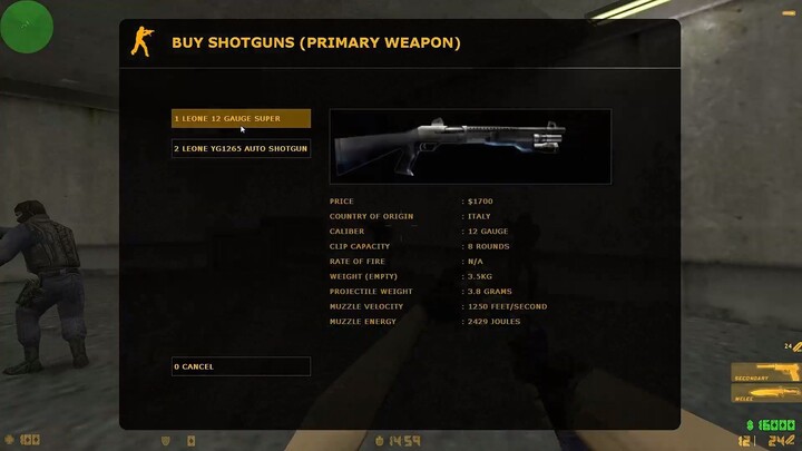 Counter-Strike 1.6 - cs_office - CT Forces - GIGN - Shotguns