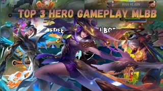 TOP GAMEPLAY 3 HERO MLBB🔥🔥 Ling, Hayabusa Fanny