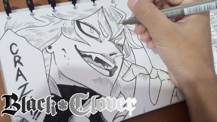 DRAWING MEREOLEONA VERMILLION - BLACK CLOVER 🍀