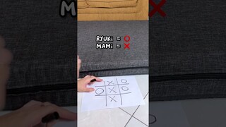 MAIN TIC TAC TOE SAMA ANABUL ❌⭕️ #shorts #anjinglucu