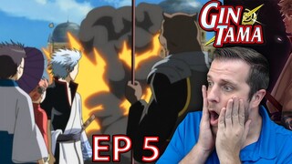 We were told to deliver this package here | Gintama Episode 5 Blind Reaction
