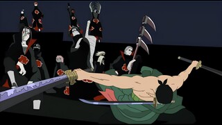 Zoro Vs All Akatsuki, Ga Mundur Boz